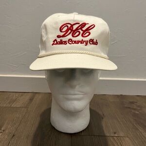 Vintage Dallas Country Club Rope Hat